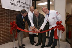 New medical school office ribbon cutting