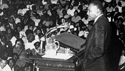 Martin Luther King Jr at Temple University