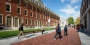 Students walking along Liacouras Walk on Main Campus