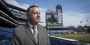 Dan Baker in the stands of Citizens Bank Park.