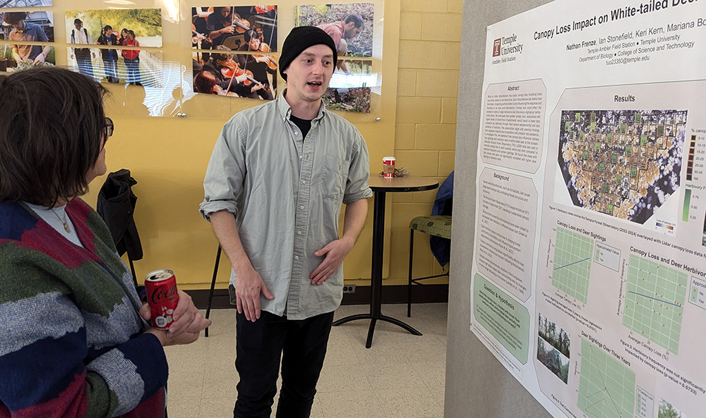 Nathan Frenze, Temple Ambler Field Station Research Intern