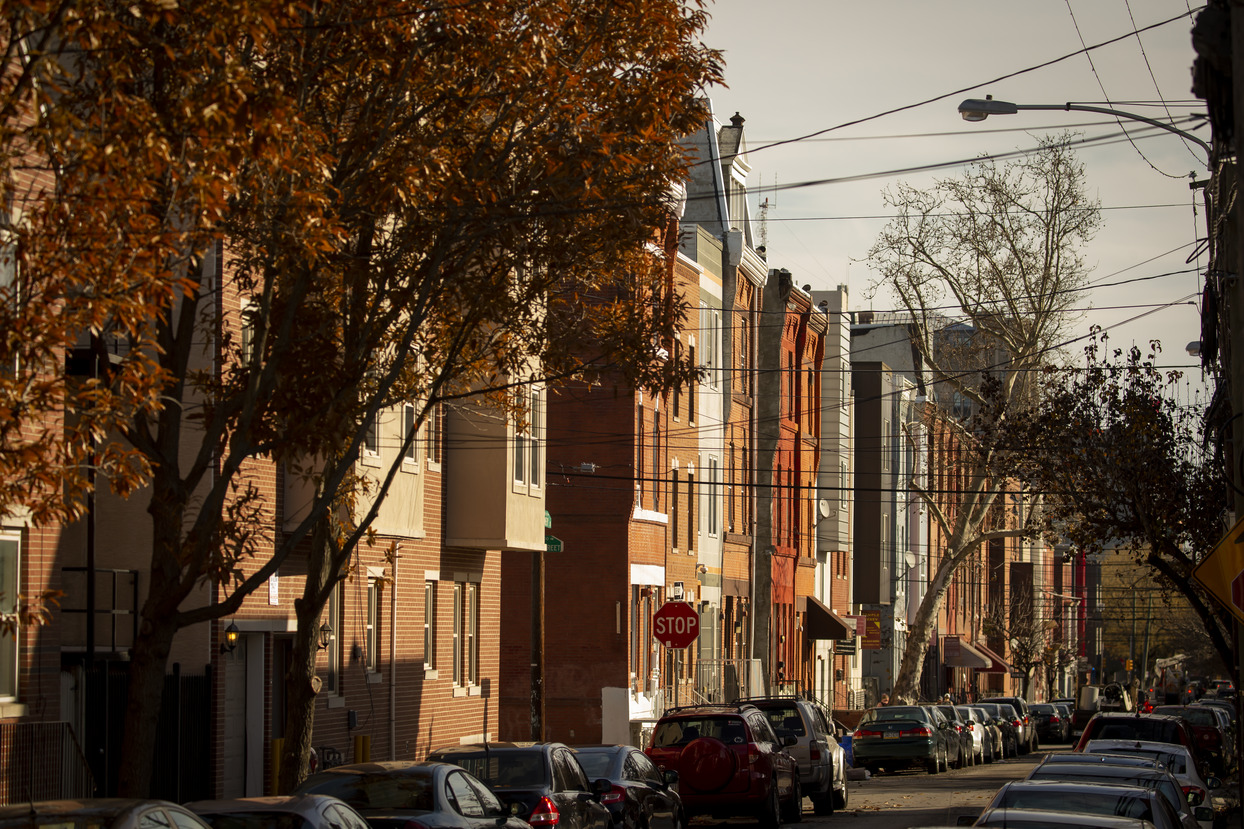 North Philadelphia neighborhood pictured.