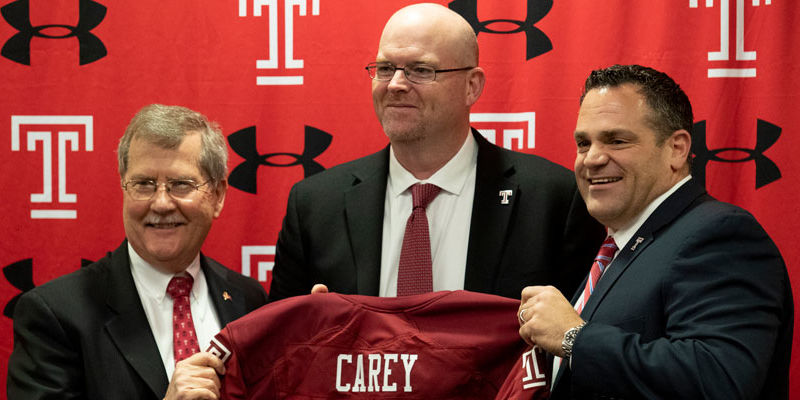 Rod Carey fired as Temple football coach 