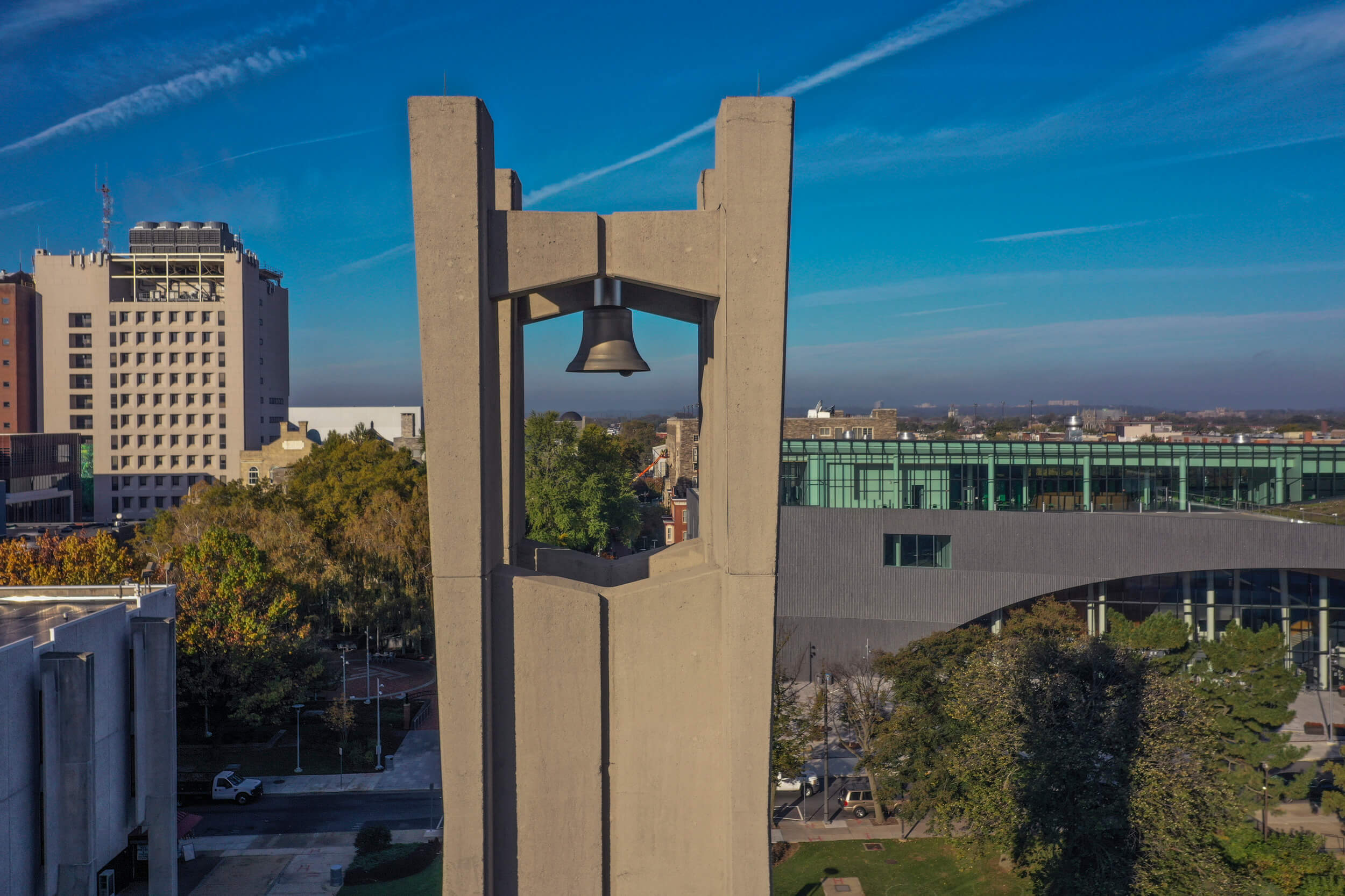 The Bell Tower on Main Campus.