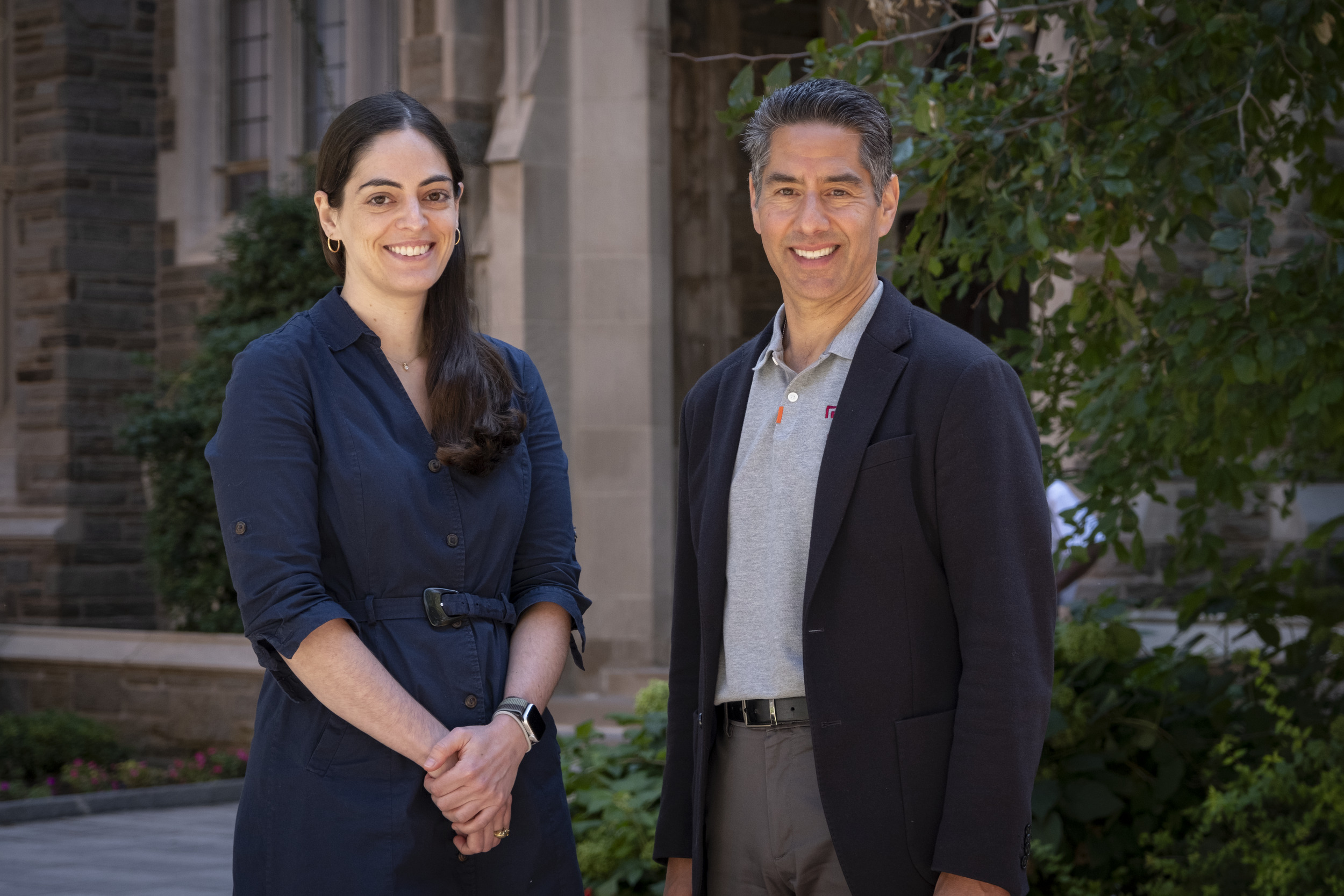 Farrah Al-Mansoor and Ken Kaiser pictured.