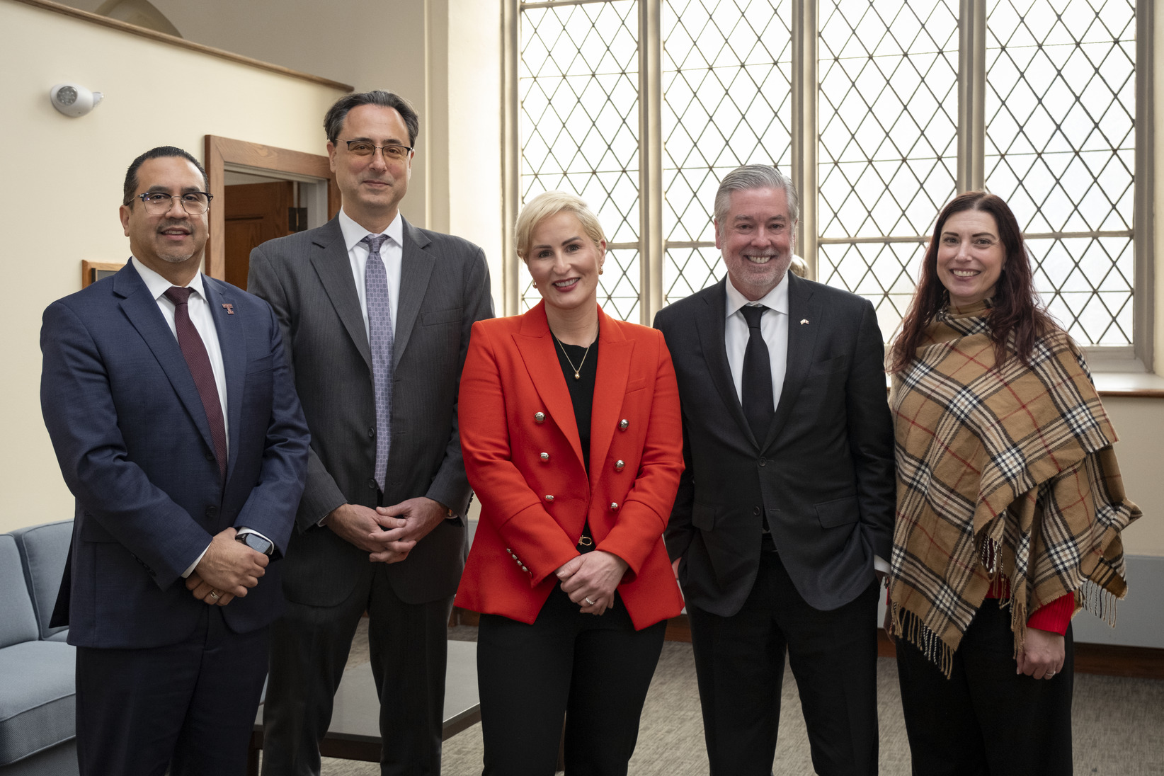 Jose Aviles, Gregory Mandel, Bridget Burns, John Fry and Jodi Bailey pictured.