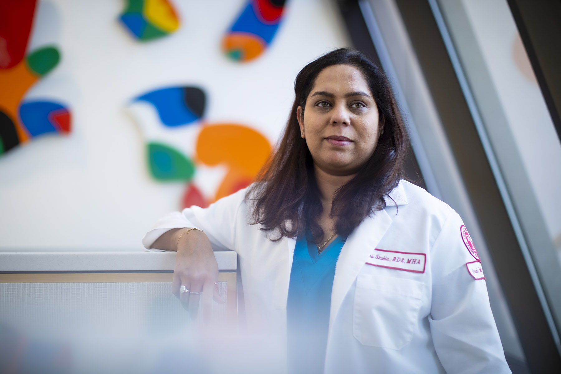  Anubhuti Shukla, associate research professor at Kornberg School of Dentistry, is board certified in dental public health