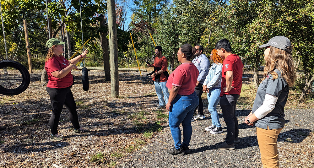 Team Building at Temple Ambler