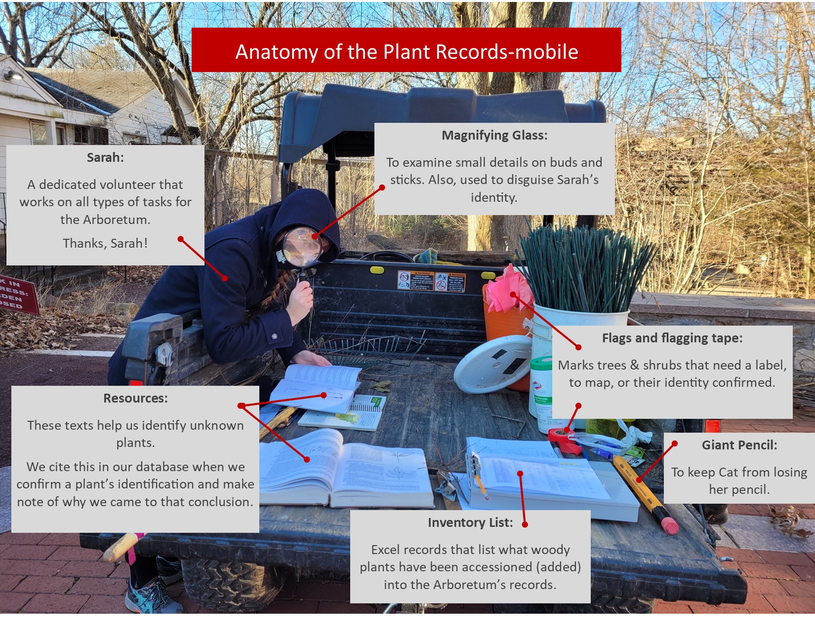Behind the Scenes at the Ambler Arboretum - Plant Records and Inventories