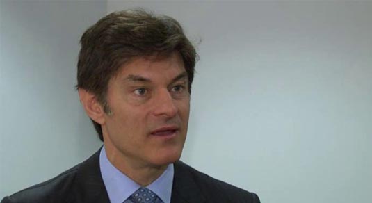 Dr OZ visits Temple University