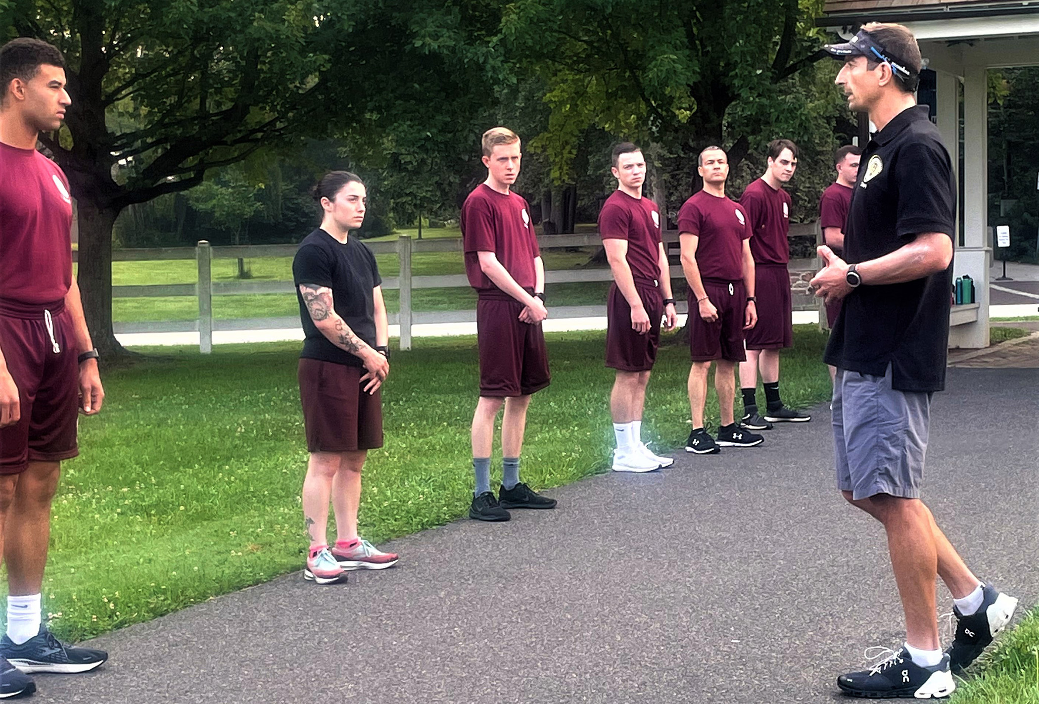 Brian Kozera training cadets