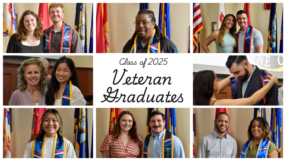 Students with family and friends at the Stole Ceremony.