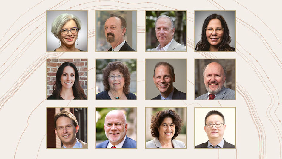 (L to R) Top row: Lisa Bedore, Levent Dumenci, Jay Fagan, Jennifer Fisher; Middle row: Chantelle Hart, Emily Keshner, Stephen Lepore, Philip McCallion; Bottom row: Mark Salzer, David Sarwer, Laura Siminoff, Jingwei Wu.