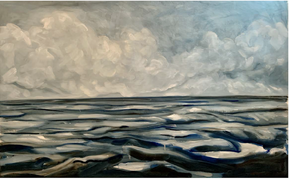 East of Nova Scotia 2024 painting by William Pettit