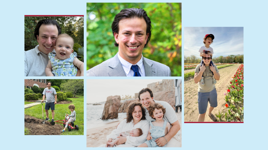 Collage of images featuring Vice Dean Franklyn Cantor