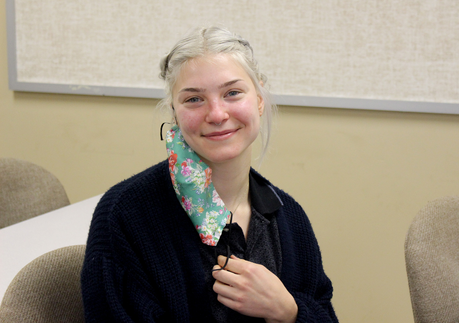Grace Lenart was recently surprised with a $5,000 scholarship from the Pennsylvania Landscape & Nursery Association.
