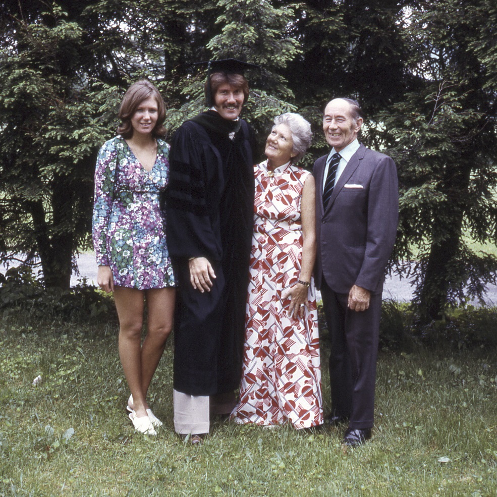 Duda Family at John’s Temple Med Graduation, 1974