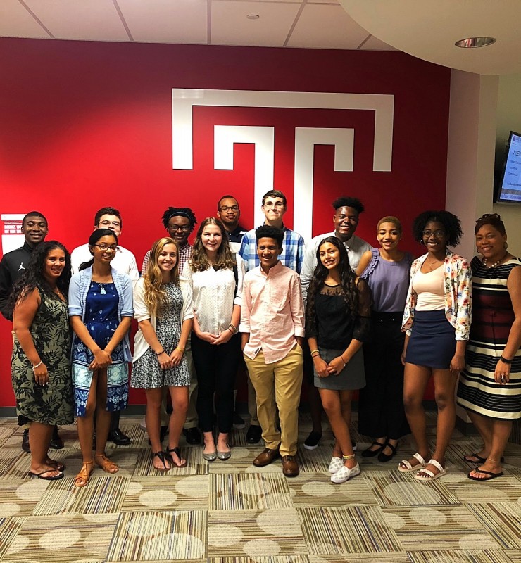 Student leaders meeting on Harrisburg's campus