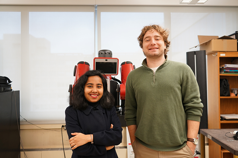 From left to right: Arpita Das and John Bannan