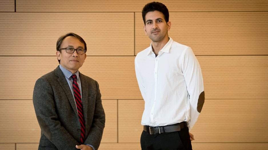 Associate Professor Parsaoran Hutapea and PhD Candidate Mohammad Sahlabadi