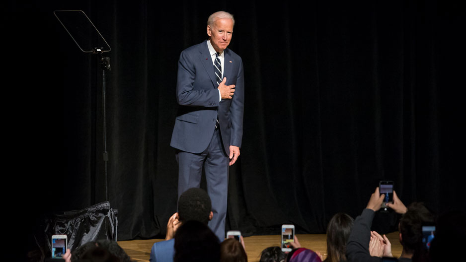 Joe Biden at Temple