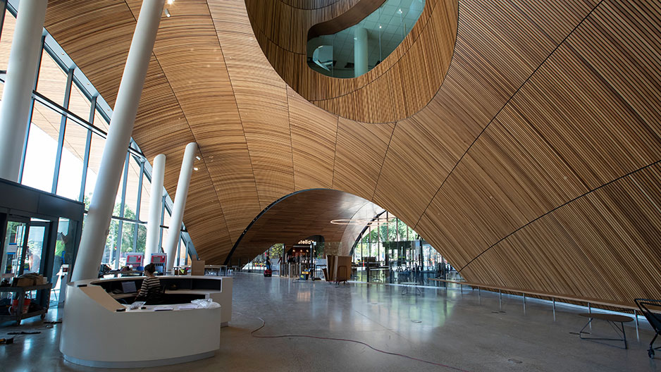 first floor of Charles Library