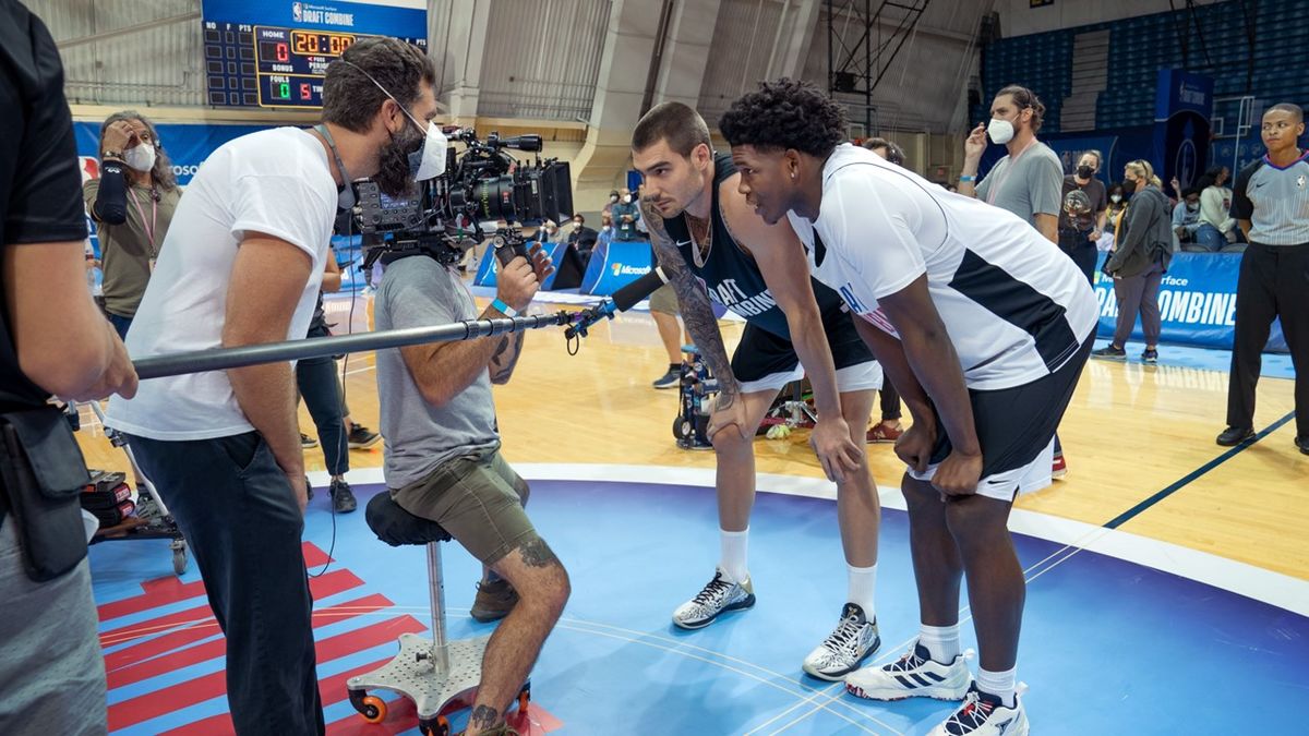 Juancho Hernangómez Anthony Edwards Jugadores de baloncesto de la NBA BTS Netflix Hustle