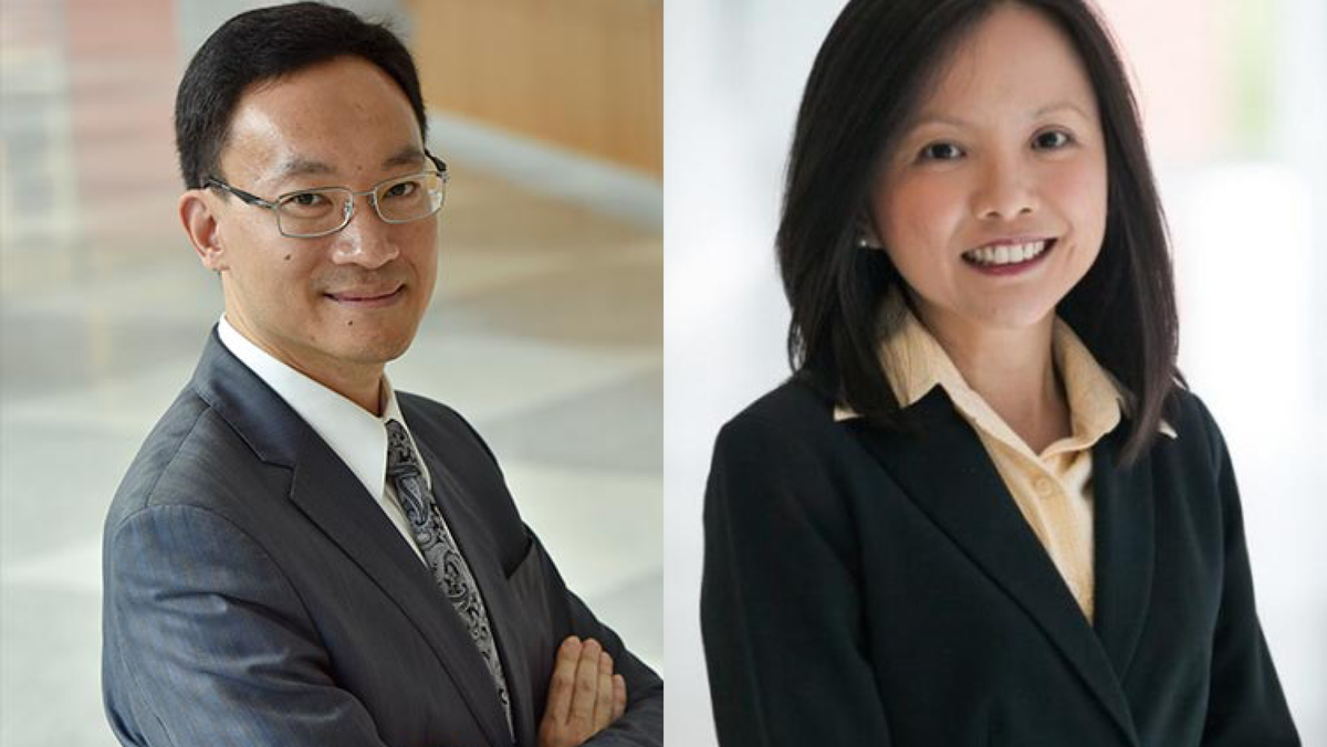 Robert Li and Karen Tan pictured.