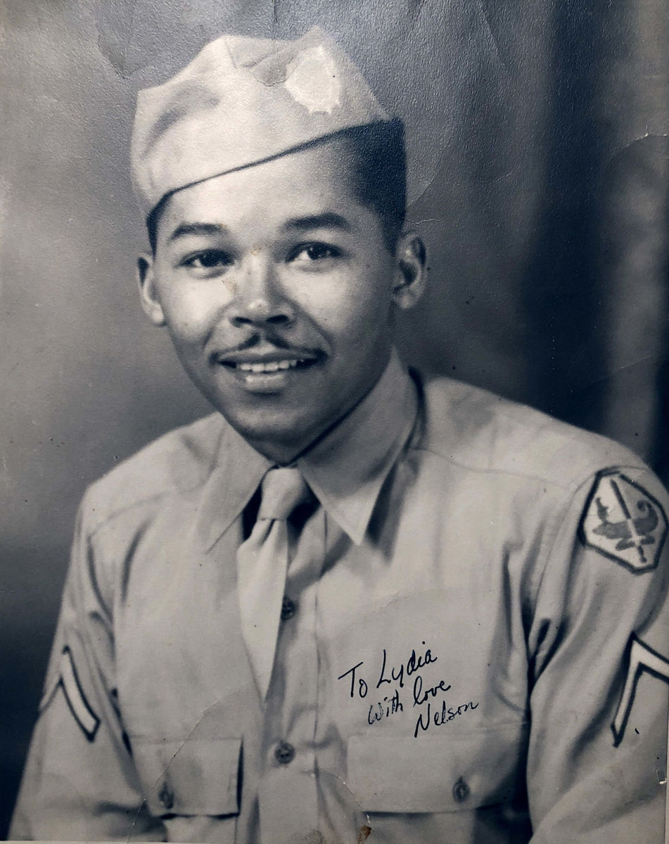 A service photo of Nelson Henry Jr