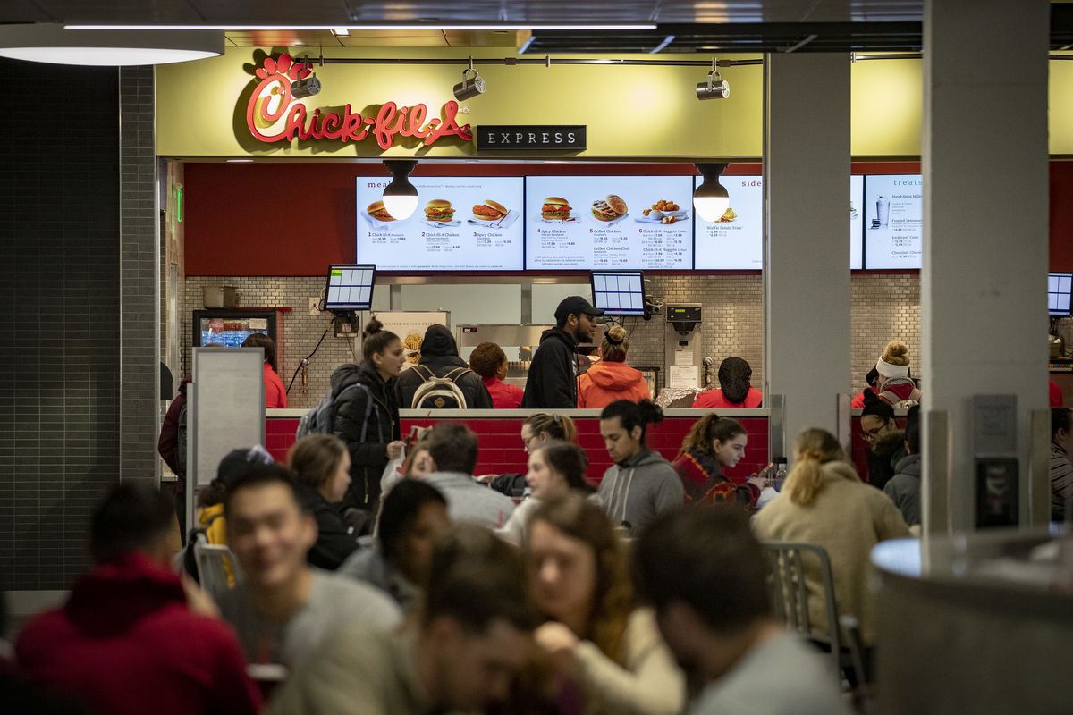 Chick-fil-A in the Howard Gittis Student Center