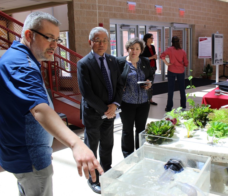 Campus research on display