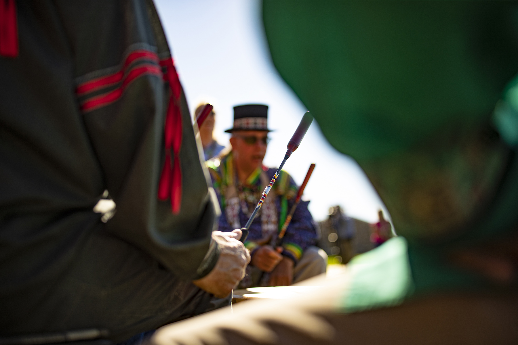 The Lenape Nation of Pennsylvania led a Healing Ceremony at Temple University Ambler.