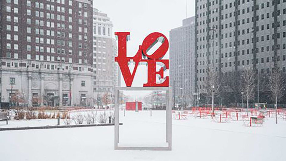 Love Park in Philadelphia