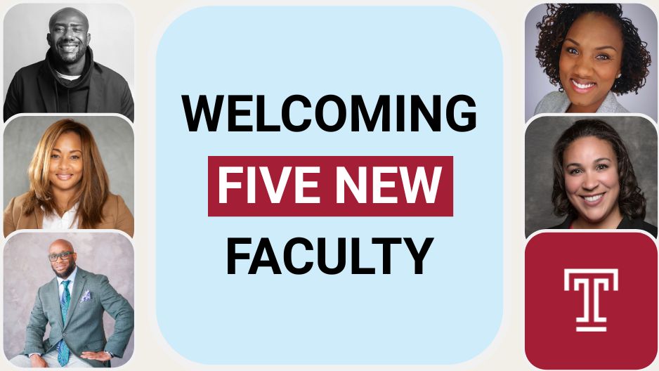 Welcoming Five New Faculty