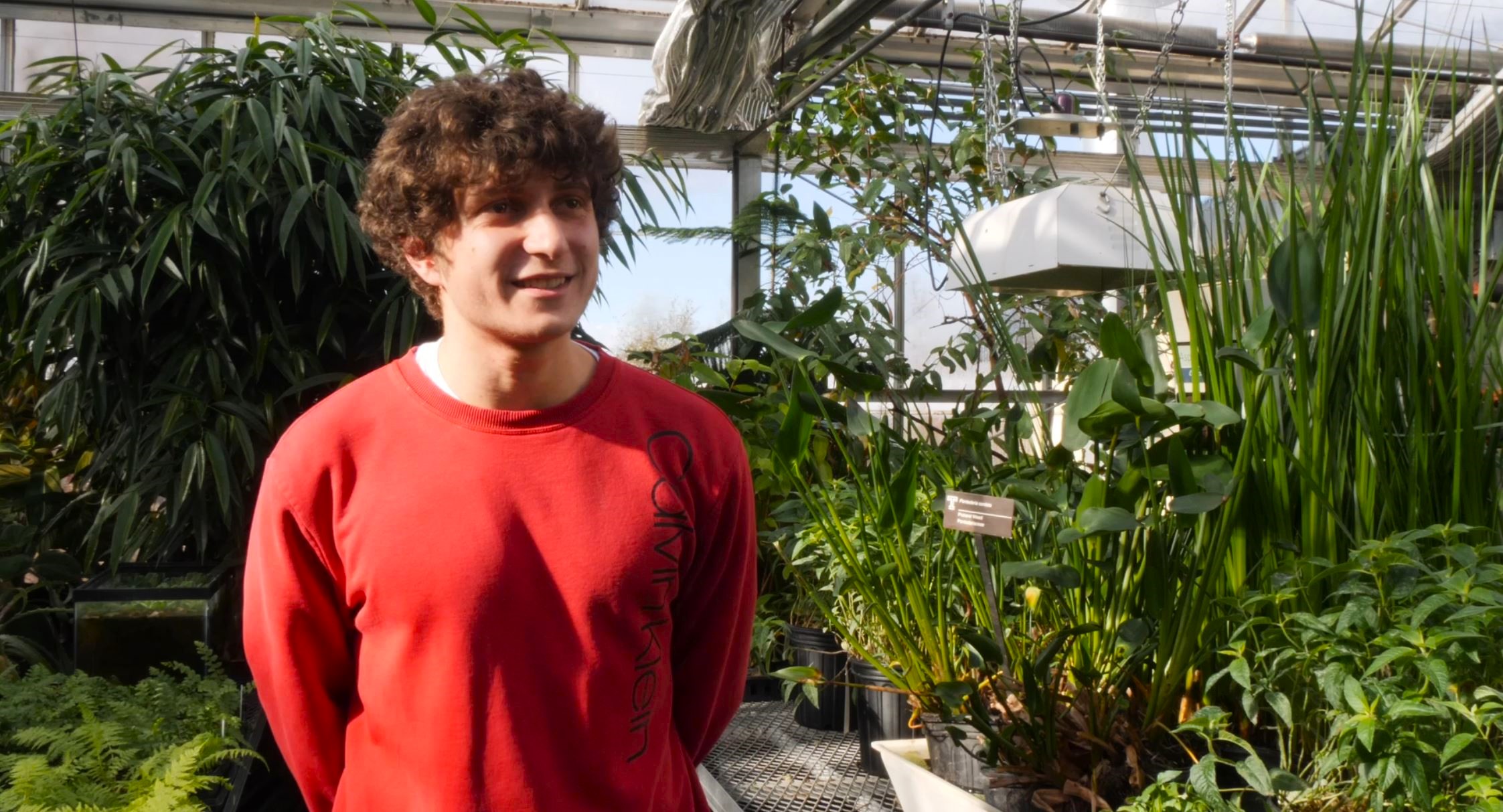 Owen Lambert will graduate with a degree in Landscape Architecture