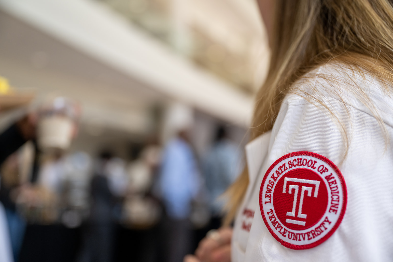 Katz reunion white coat and patch