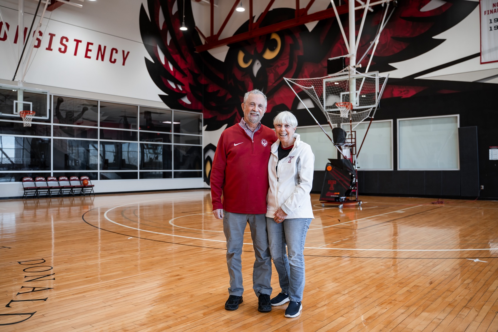 Debbie and Stanley Lefkowitz pictured.
