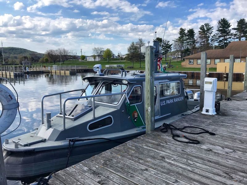 The Arrowhead: a National Park service boat