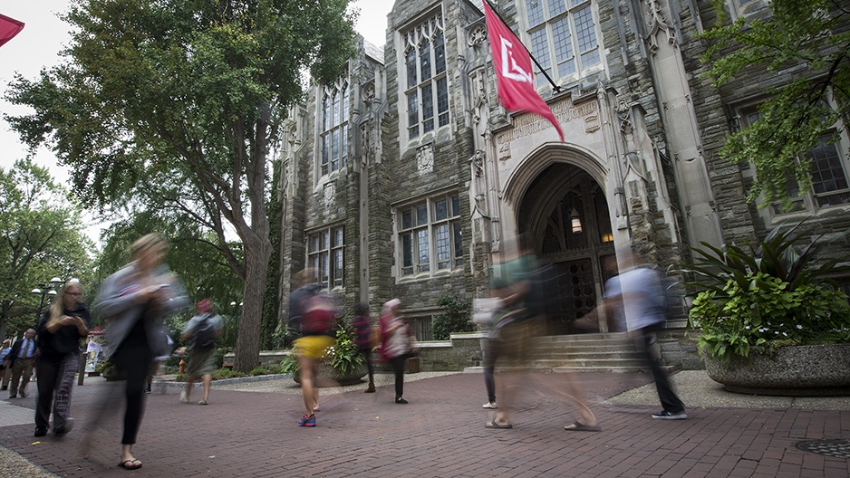 The exterior of Sullivan Hall.