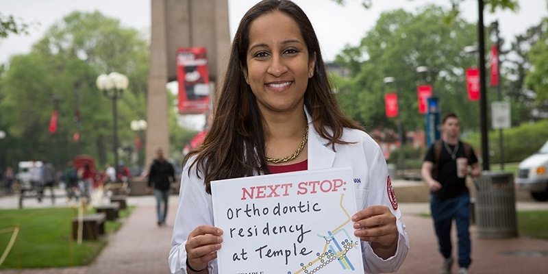 Amrita is starting an orthodontic residency at Temple.