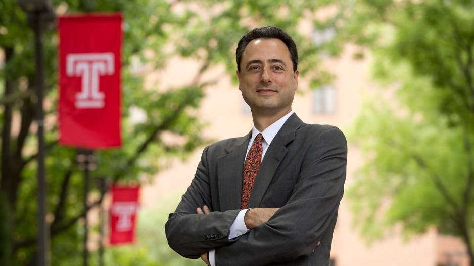 Gregory N. Mandel, the newly appointed dean of Temple University’s Beasley School of Law.