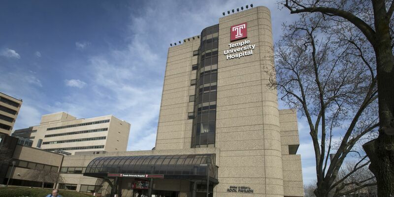 Temple Hospital pictured.
