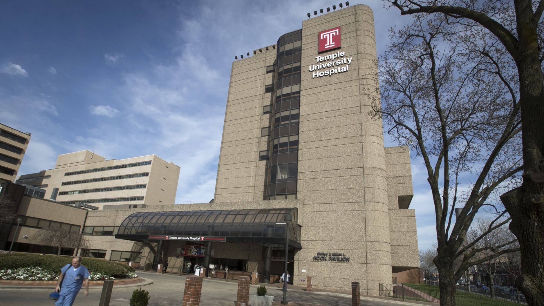 Temple Hospital pictured.