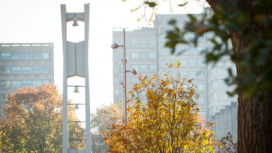 The Bell Tower on Temple’s Main Campus