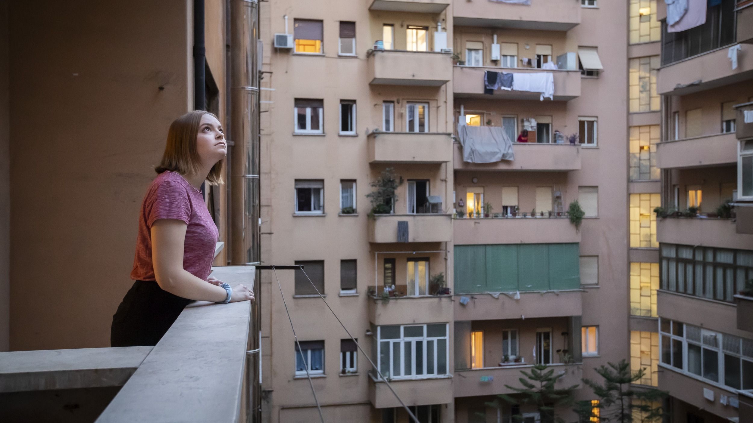 A Temple student studying abroad in Italy.