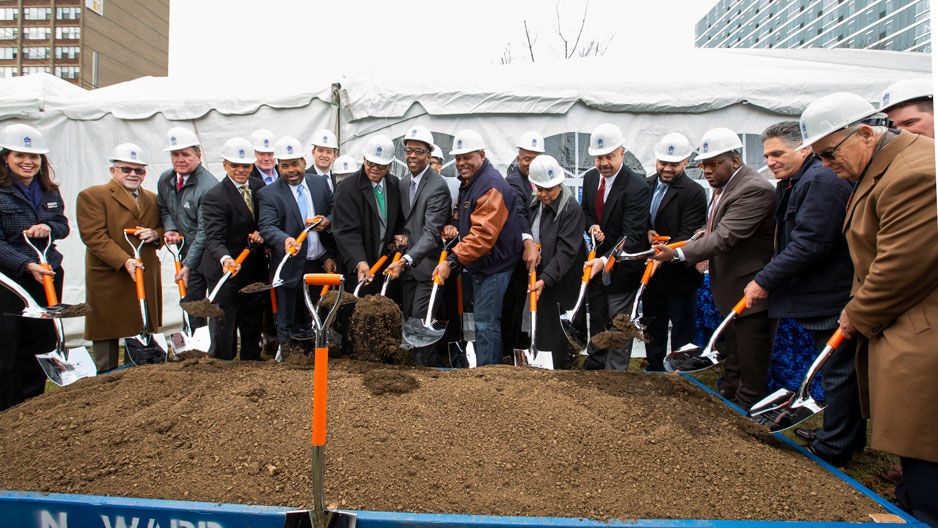 groundbreaking for Laborers’ District Council Training and Learning Center