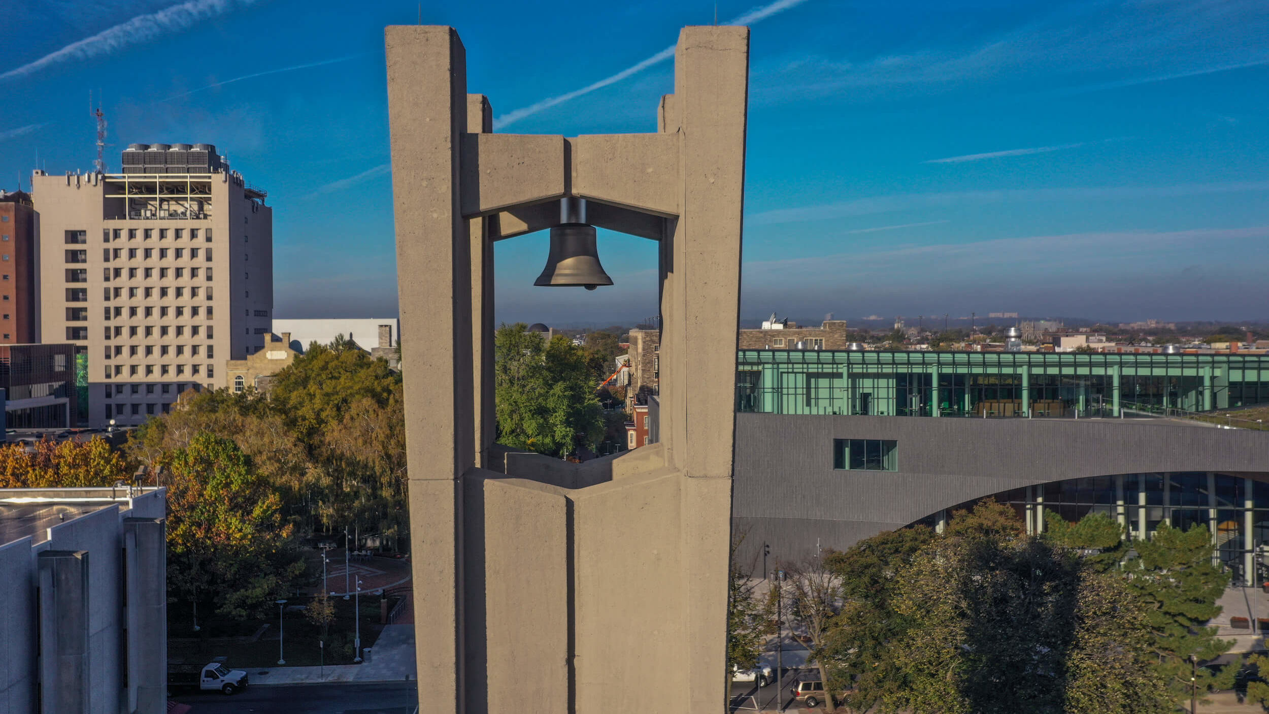 The Bell Tower on Main Campus.