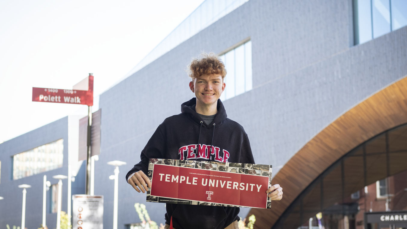 Temple student Daniel Costello