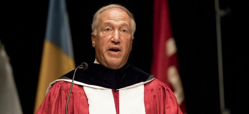 Temple Board Chair Mitchell Morgan pictured.