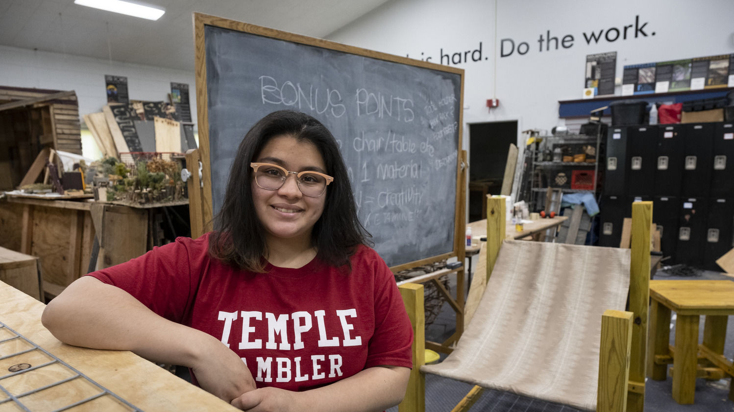 Image of Temple student Savina Echeverria